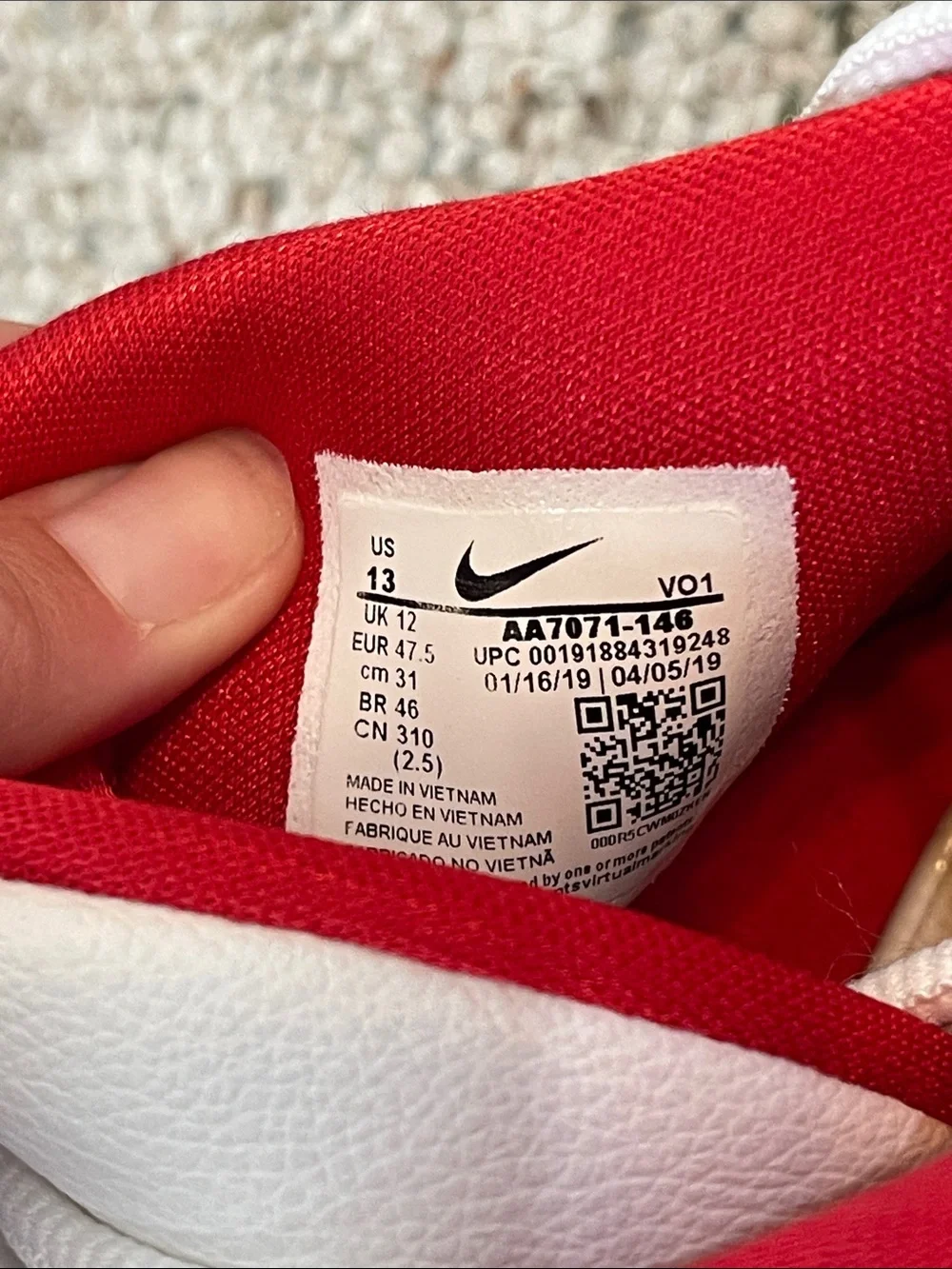 Nike Kyrie Flytrap ‘USA’ Men’s Red/White/Blue Shoes~size 13